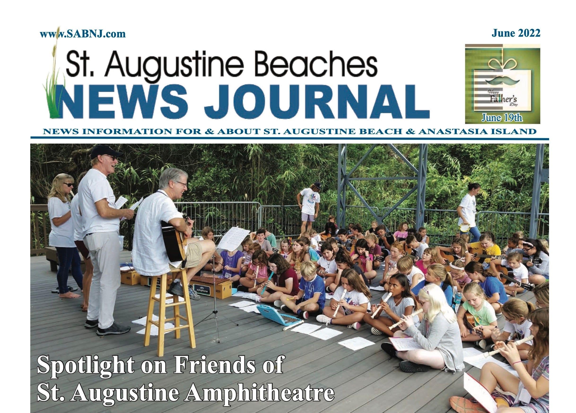 Chuck and Laura Rogers with friend Tommy Bledsoe leading music with students at the summer FOSAA Arts Camp.